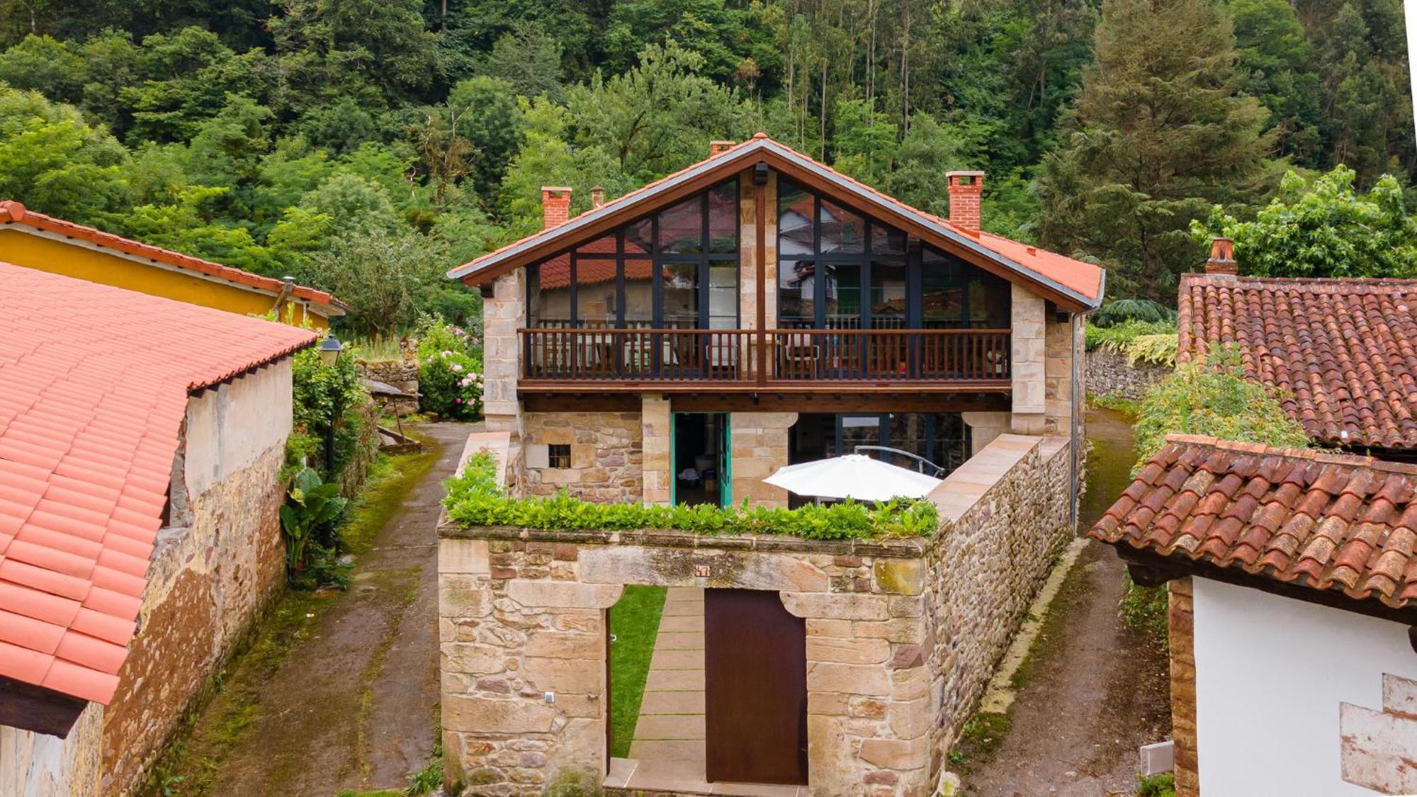 Вилла La Casa De Piedra Эррера-де-Ибио Экстерьер фото